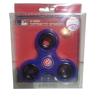 Chicago Cubs Diztracto Spinner Logo 3-way Toy Stress Fidget Hand Finger New
